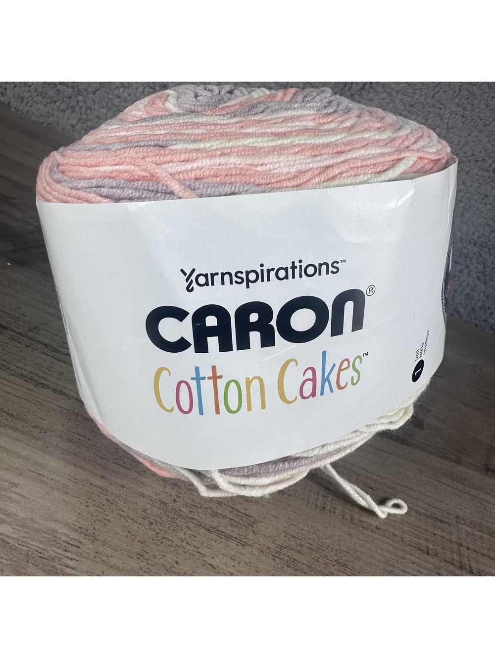 Caron Cotton Cakes Yarn - Frozen Yogurt Colorway [COPY]